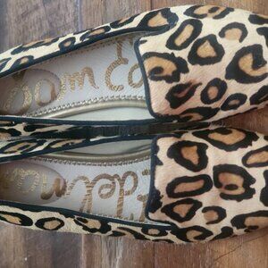 Sam Edelman Cow Hair Leopard Print Flats 5